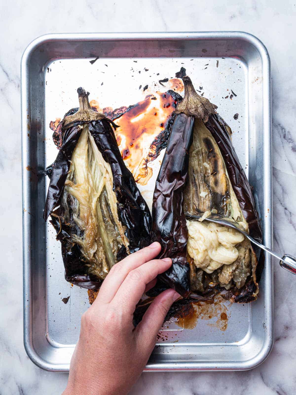 Fluffy Mutabbal (Middle Eastern Eggplant Dip) | Nim Pairings