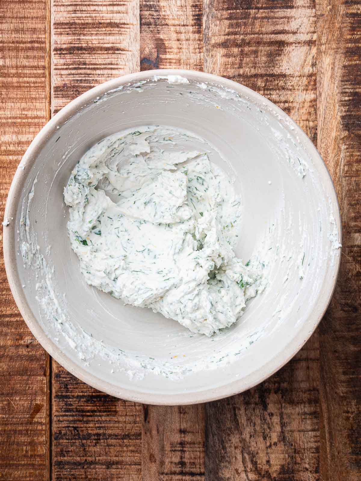 ricotta, parmesan, lemon herbs filling.